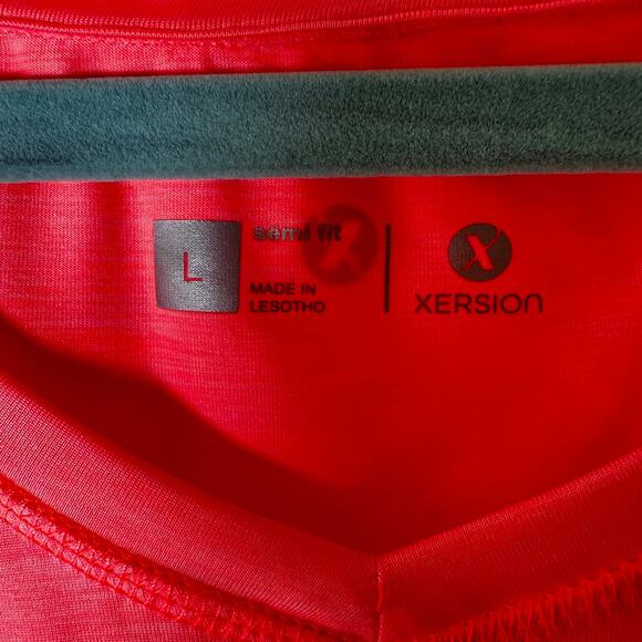 Xersion & Made For Life Women’s Workout Tops Bundle Size L Pink & Coral - Picture 8 of 11